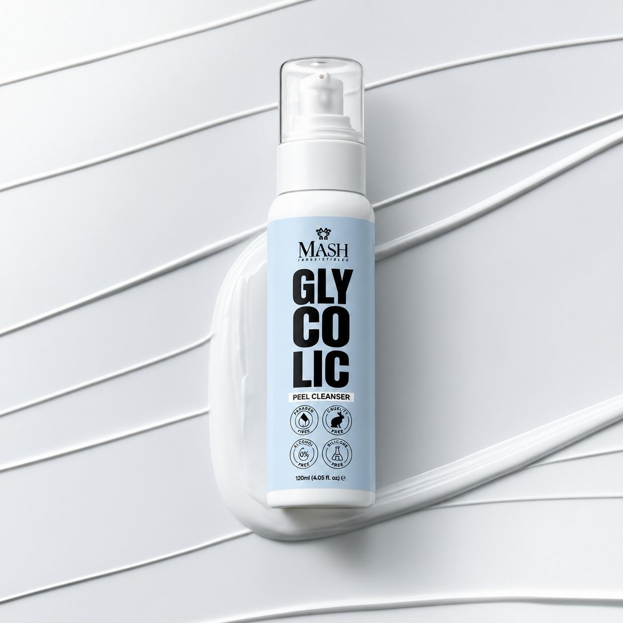 MASH Glycolic Peel Cleanser skincare cleanser