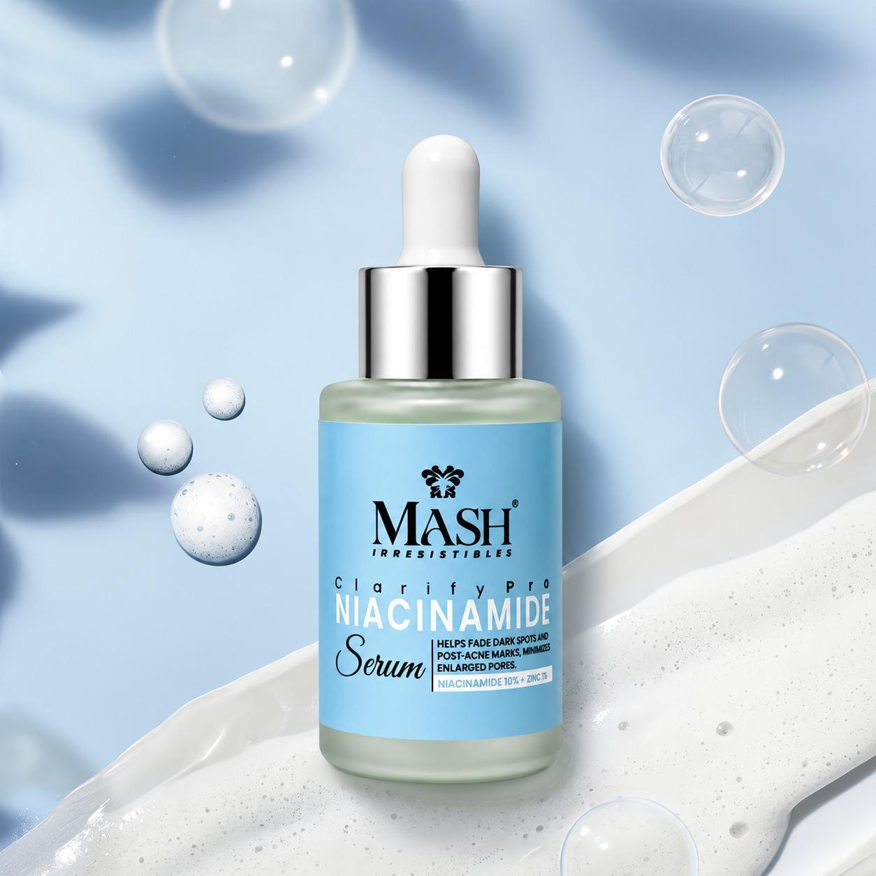 MASH Clarify Pro Niacinamide Serum packaging