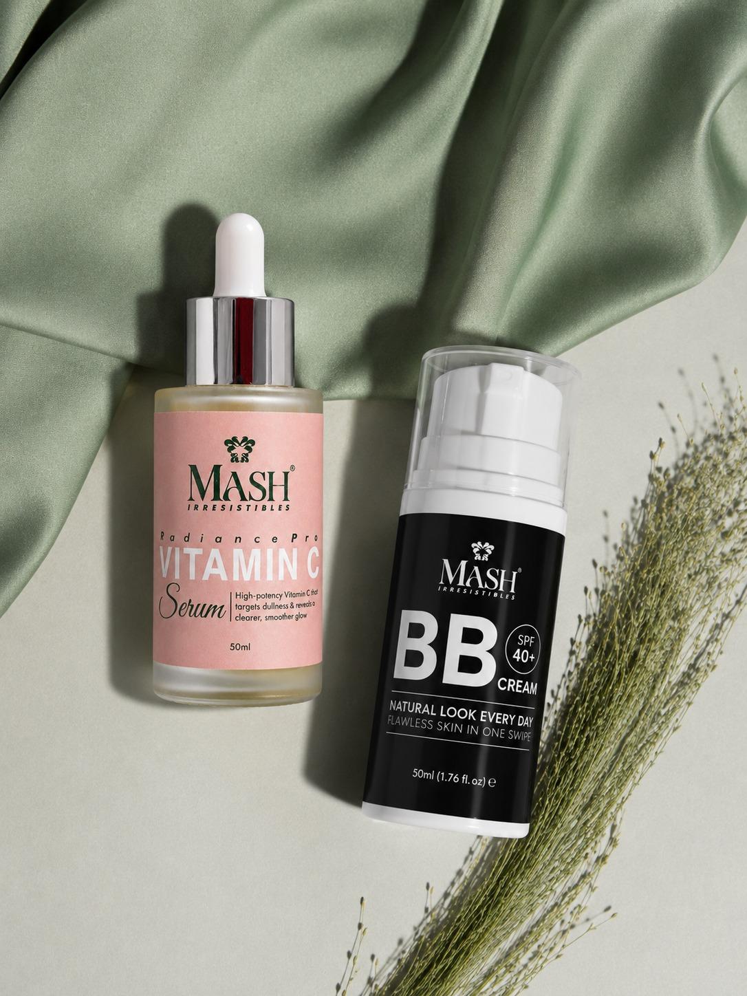 MASH BB Cream SPF 40++ with Vitamin C Serum