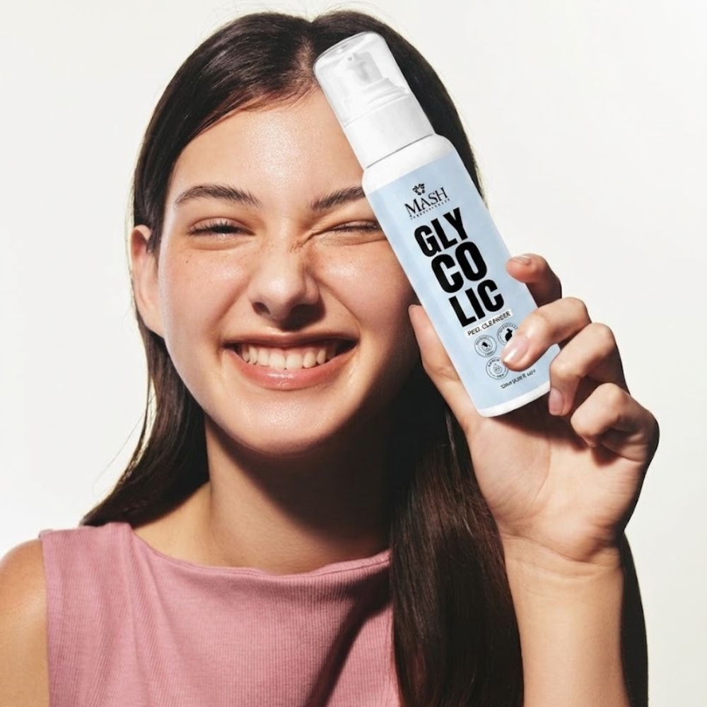 MASH Glycolic Peel Cleanser ingredients and directions