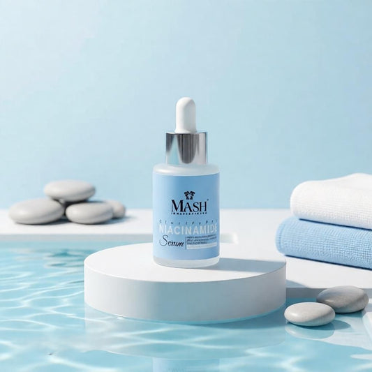 Glycolic Peel Cleanser & Clarifying Niacinamide Serum Bundle