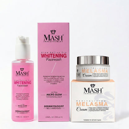Whitening face wash & melasma cream Bundle