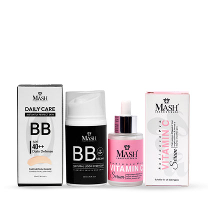 Vitamin C Serum & BB Cream - SPF 40++
