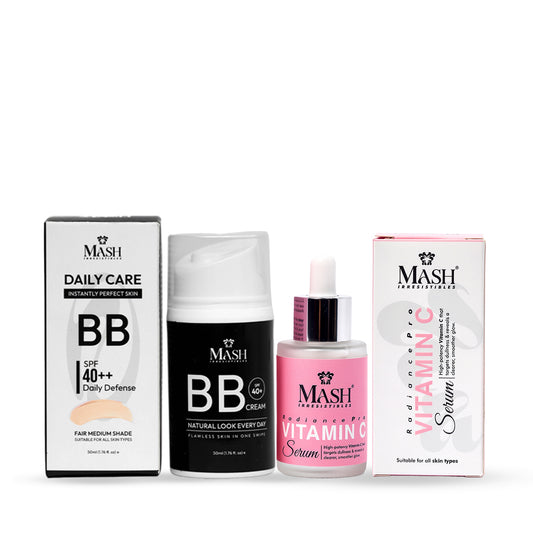 Vitamin C Serum & BB Cream - SPF 40++