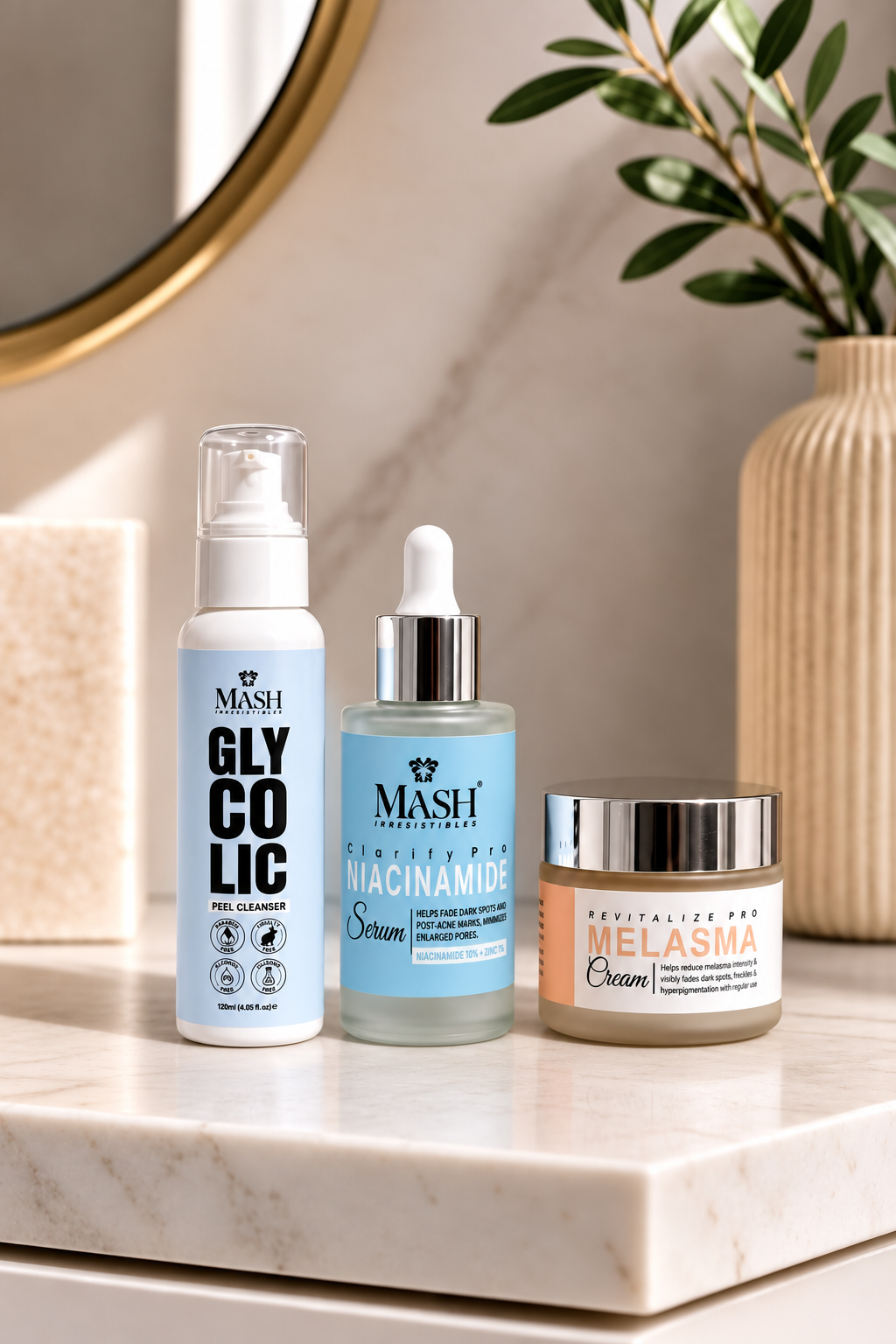 Morning Application & Cleansing Routine